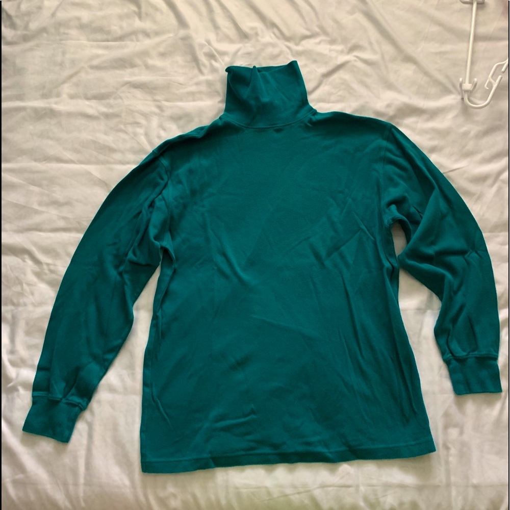 Men Mountain Tek turtle neck, sweater, pullover, size L ,